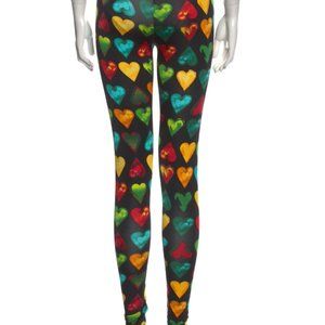 VERSACE Printed Skinny Leg Pants